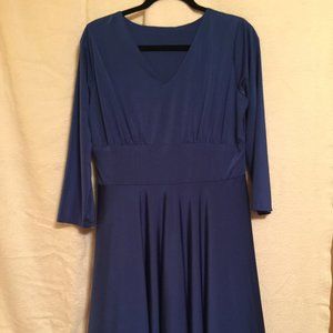 Navy Blue Midi dress